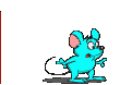 Souris effray�e